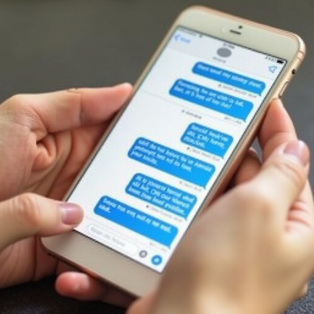 iphone text messages not showing names